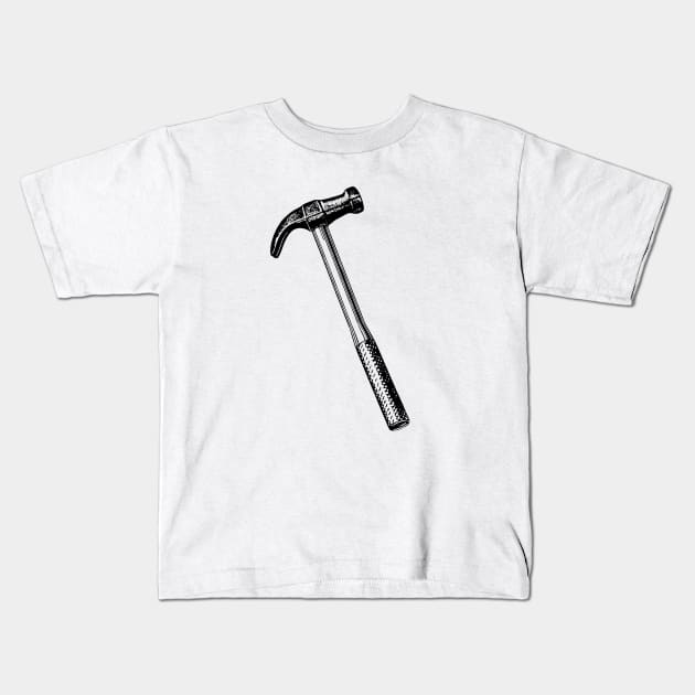 Hammer Kids T-Shirt by linesdesigns